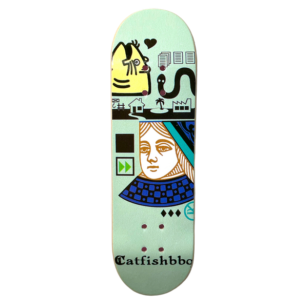 Her Majesty Fingerboard (Teal) (B-Stock)