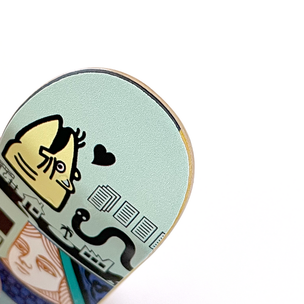 Her Majesty SplitPly Fingerboard (Teal)