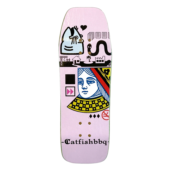 Her Majesty PC800 SplitPly Fingerboard (Pink)