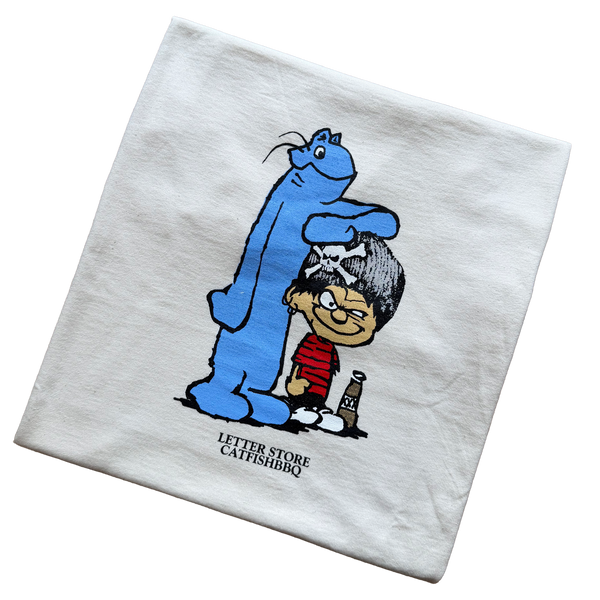 Catfishbbq x Letter Store Buddies Tee (Cream)