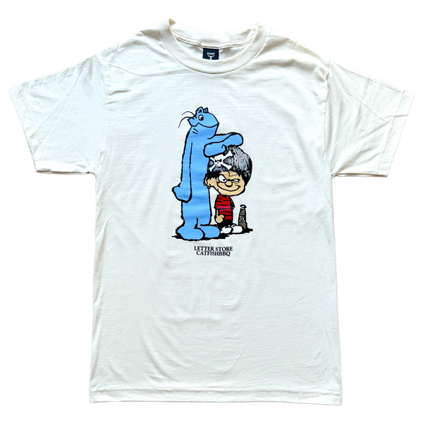 Catfishbbq x Letter Store Buddies Tee (Cream)