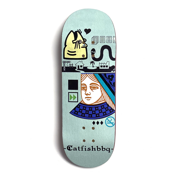 Her Majesty Fingerboard (Teal)