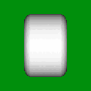 8.5mm DAYTONA RECORDS WHEELS (WHITE)