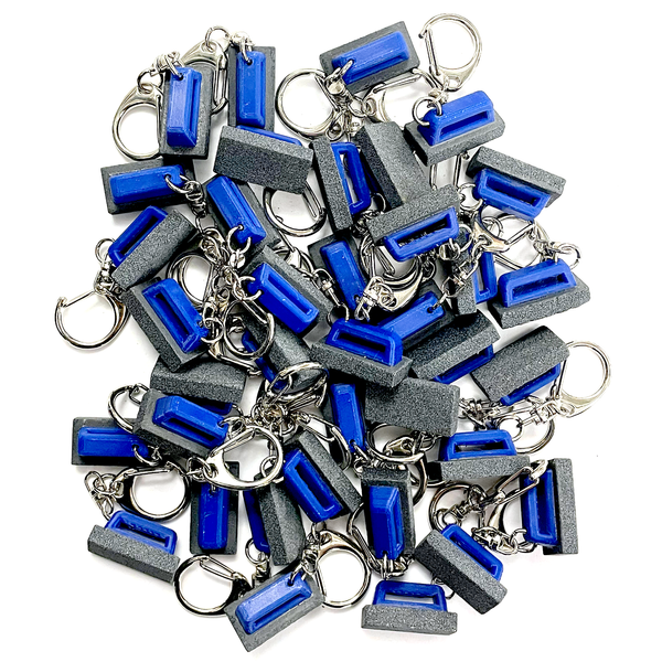 Rub Brick Keychain