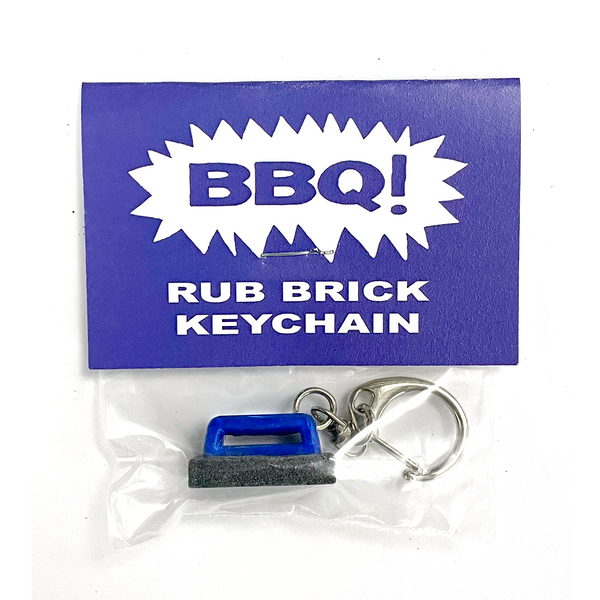 Rub Brick Keychain